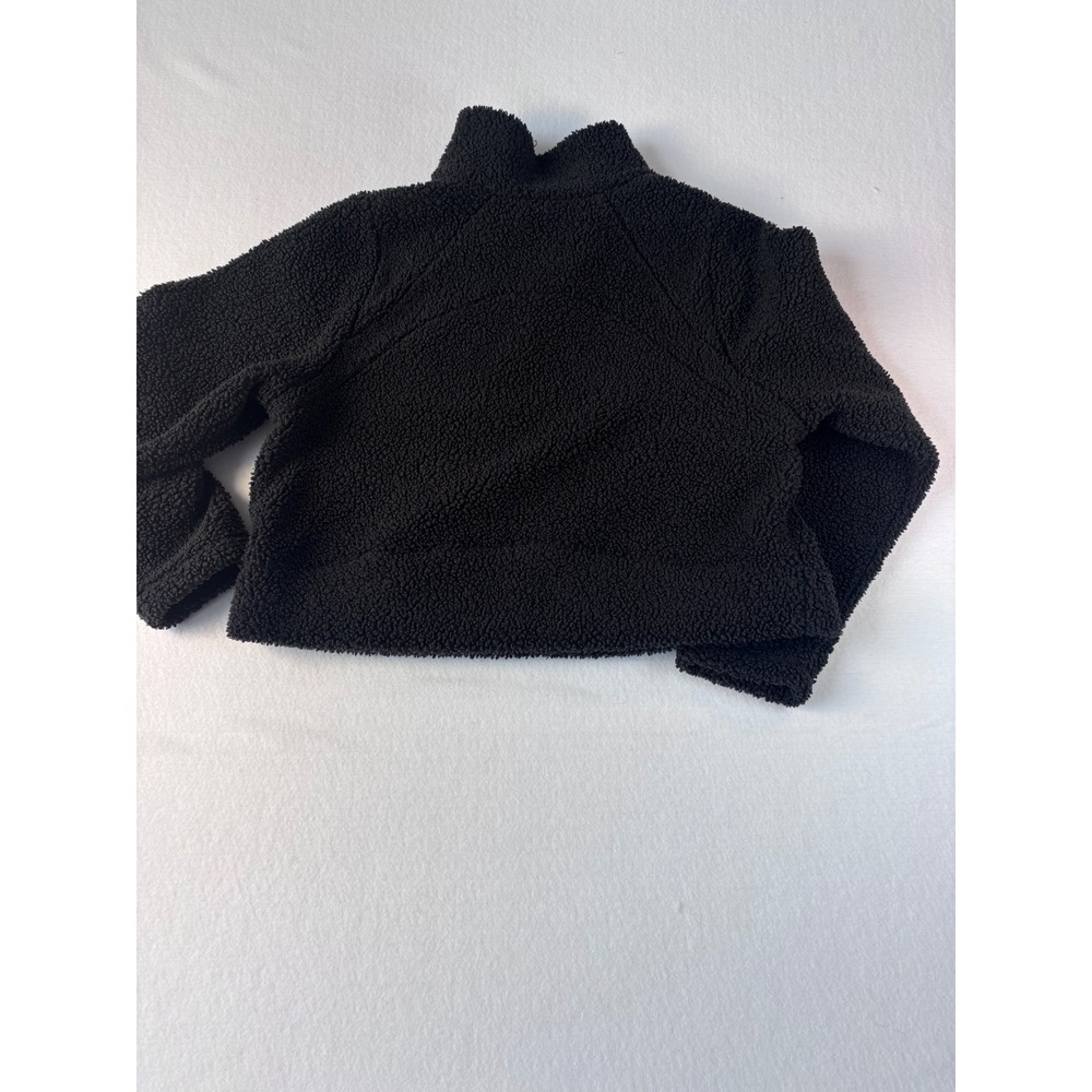 All In Motion Womens Cozy 2 Zip Sherpa‎ Pullover Black XL Quarter Zip Fleece - Picture 9 of 9
